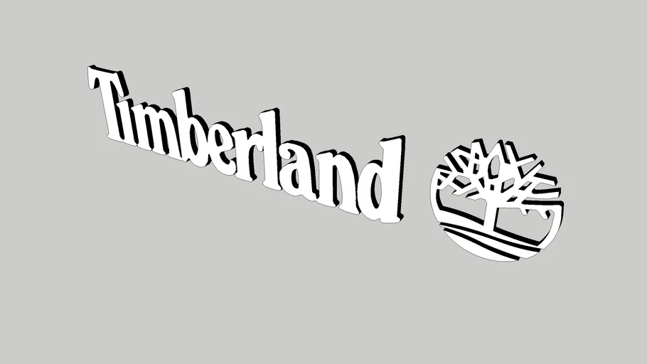 Timberland logo 3d