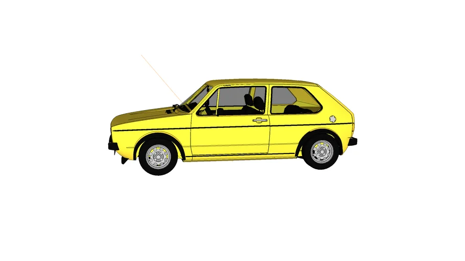 Car Volkswagen Golf MK1