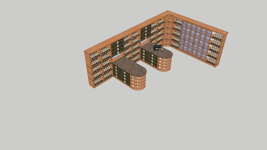 wine cellar | 3D Warehouse