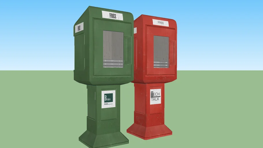 News rack set 4
