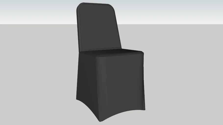 KURSI COVER HITAM