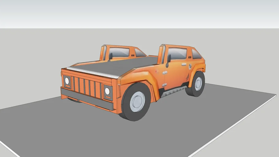 CAMA INFANTIL HUMMER CARRO