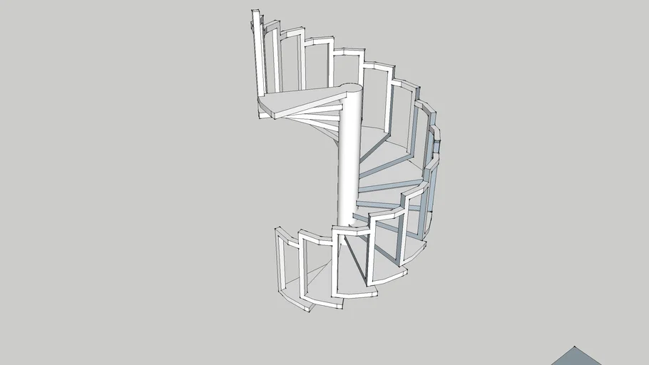 10' Spiral staircase
