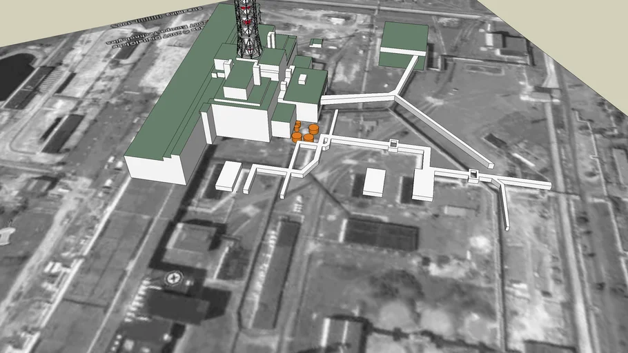 Czrnobyl.Elektrownia Atomowa