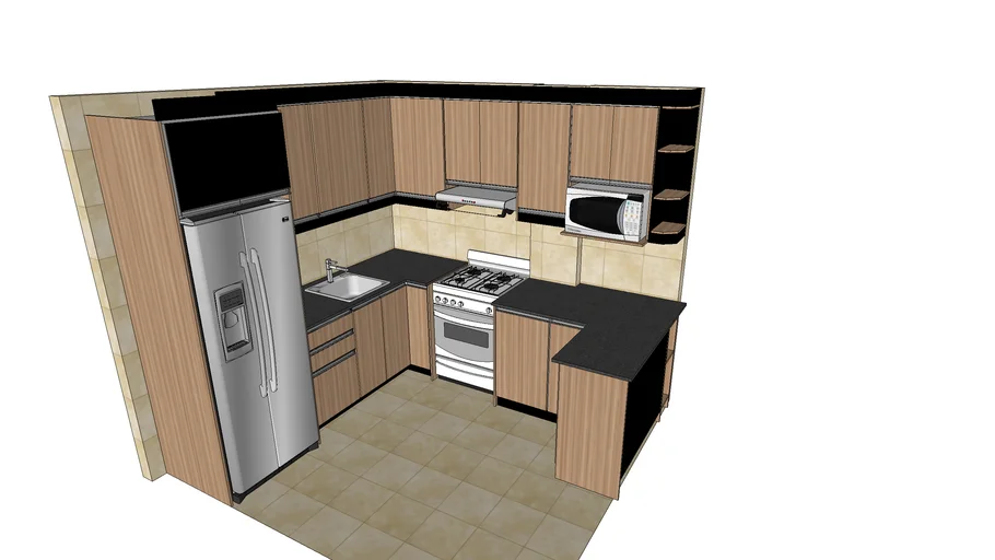 Cocina Modular / Espacios pequeños