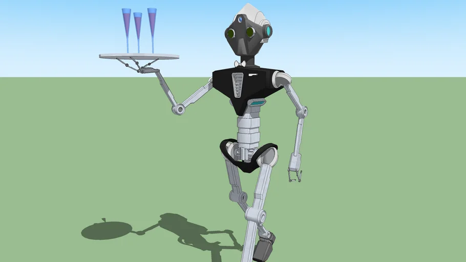 Robot Butler | 3D Warehouse