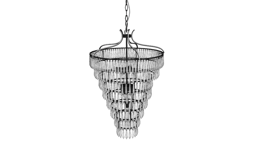 KARE 38979 Pendant Lamp Duke 8-Lite (Haengeleuchte Duke 8er)