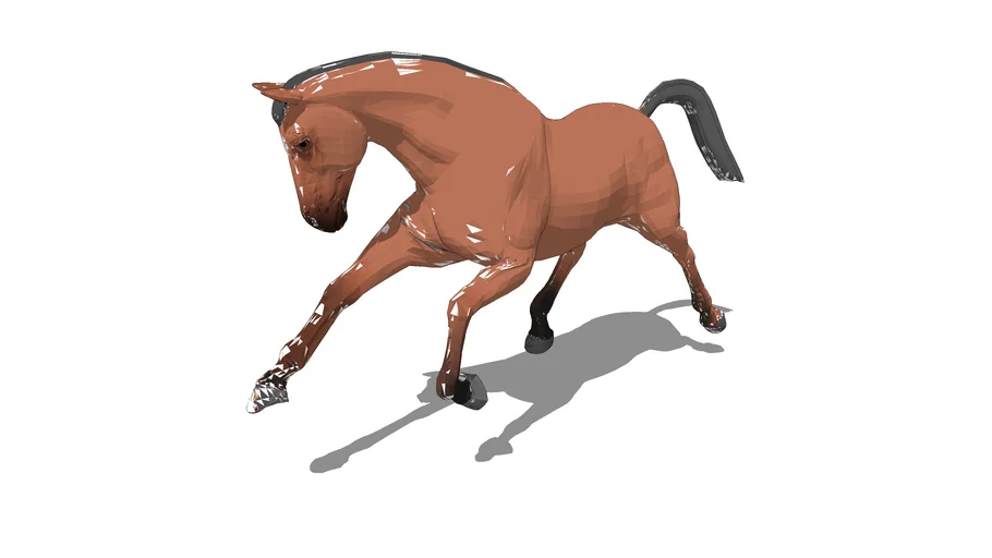 Horse. Running