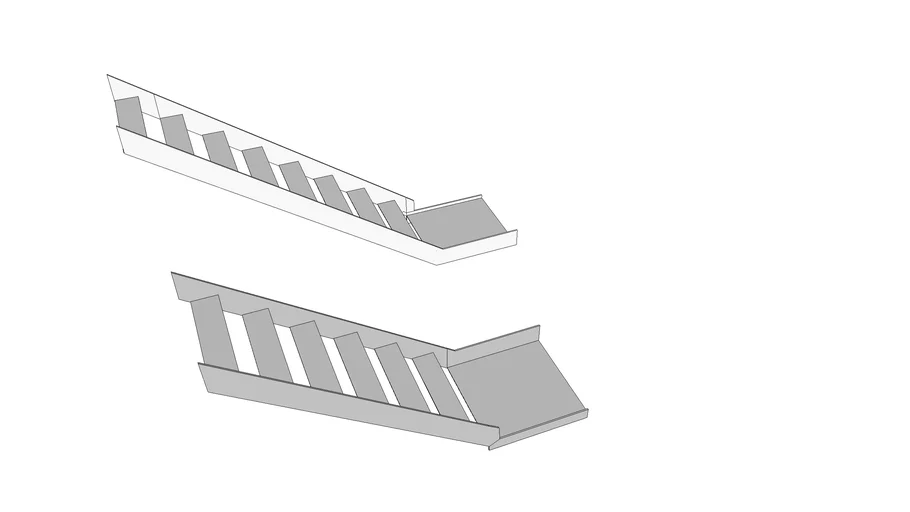 Escalera metalica UNITRAL