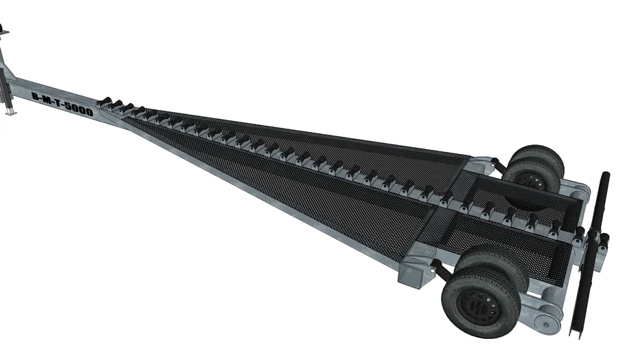 Simple Hydraulic Boat Trailer 5000kg