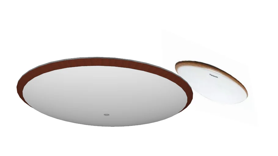 ceiling lamp convex__Lampu Plafon cembung Akrilik
