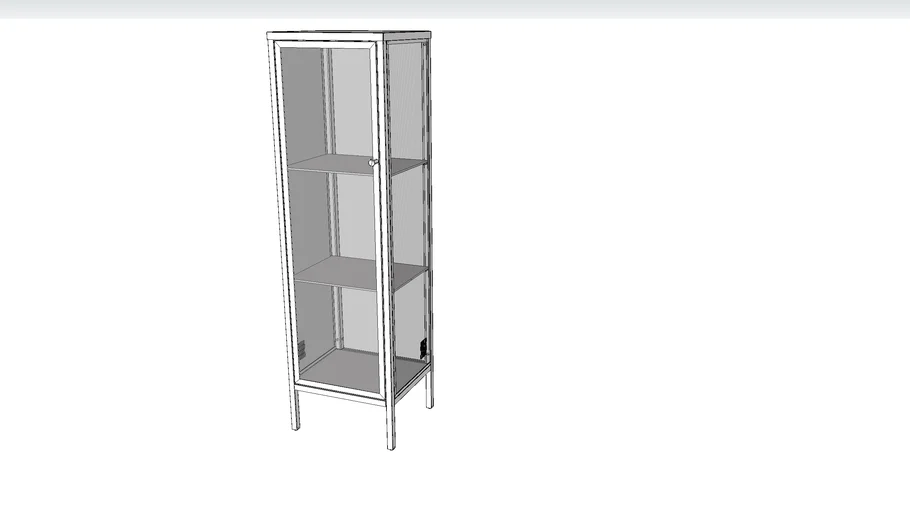 BAGGEBO Cabinet with glass doors #IKEA