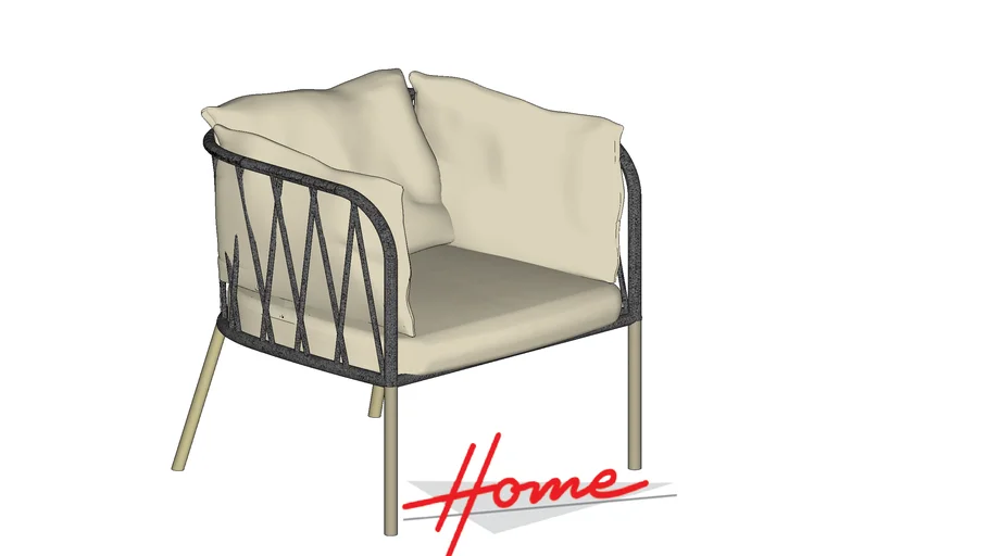 Poltrona Home Móveis Área Externa
