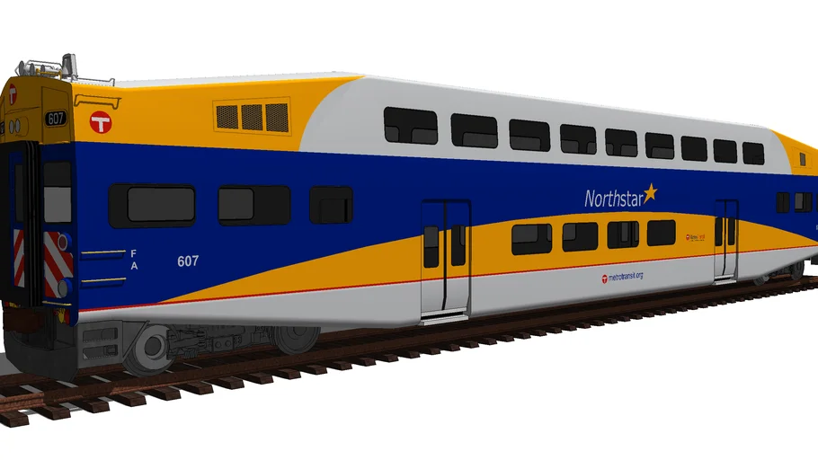 Bombardier Bi-Level Cab Car (Northstar)