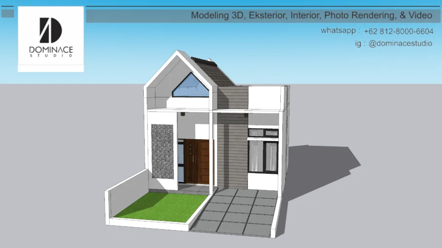 Rumah 1 Lantai Skandinavian | 2022