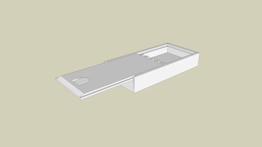 Sliding Lid Box from Woodworking Magazine issue 2