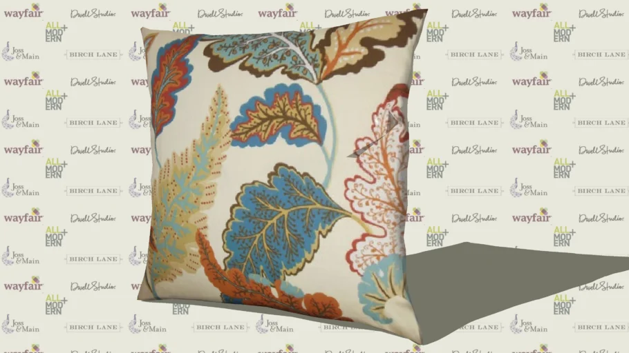 Pillow-Delia Floral Cotton