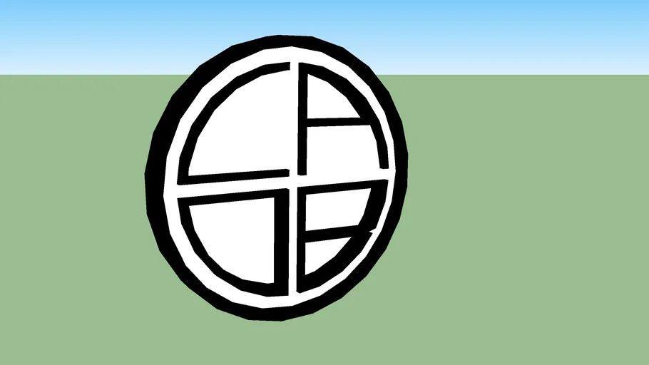 Escudo redondo de All Boys