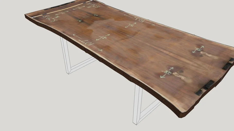 Live edge Dining Table