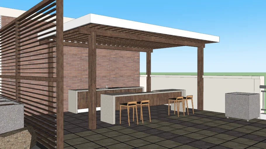Pergola exterior