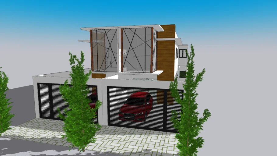 #Casa Geminada Moderna