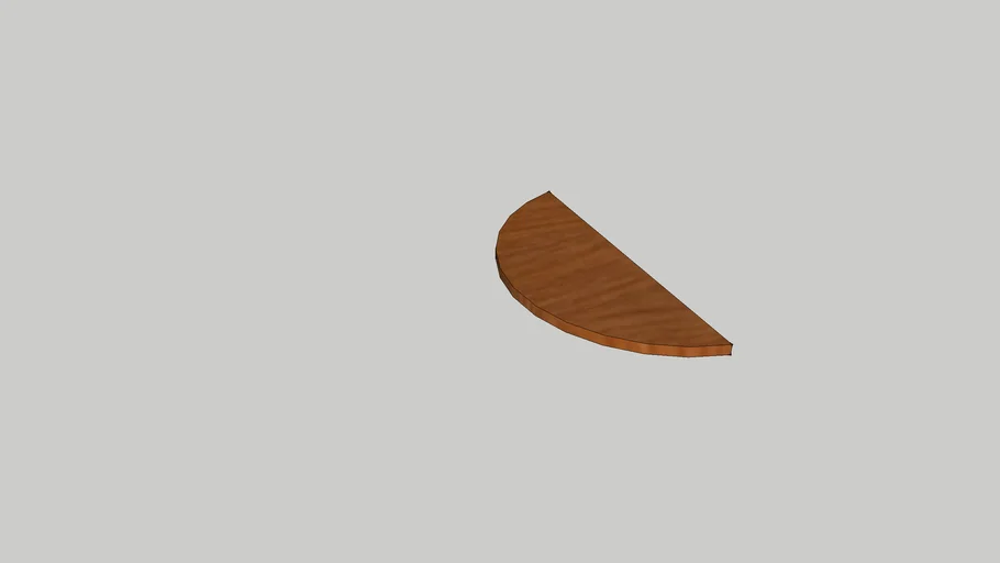 curved breakfast bar