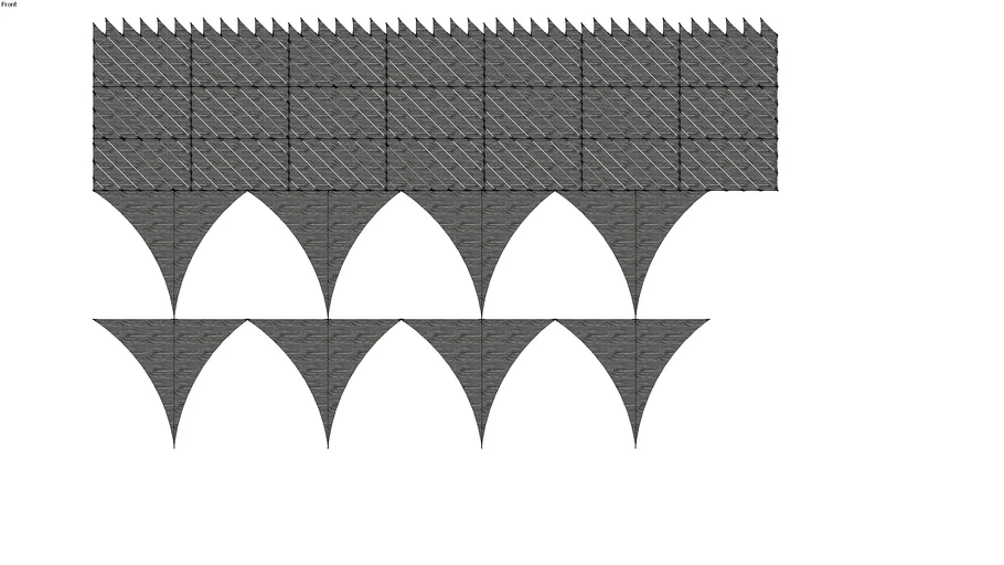 Crackwalker Skate ramp unfloded model