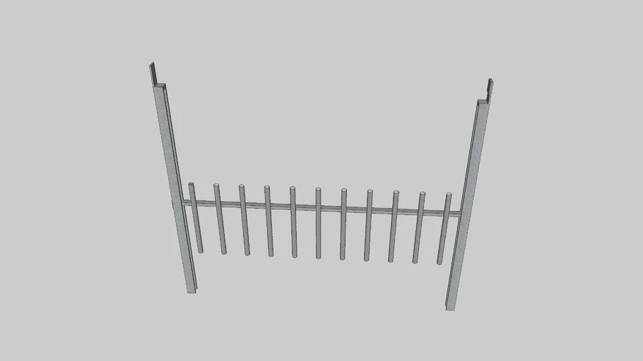 finger gate | 3D Warehouse
