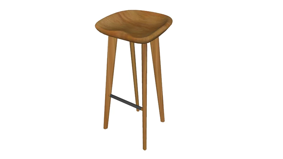 Wood Stool