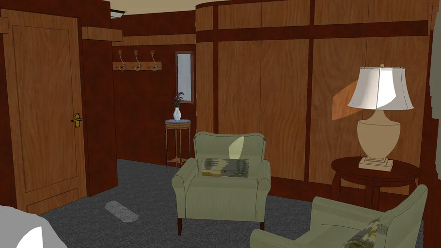 SS Europa 1st class double stateroom B deck