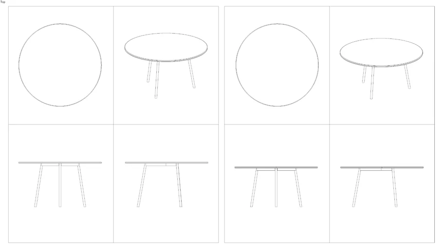 UNIT 14 | GEORGE & GEORGE Coffee Table-2D