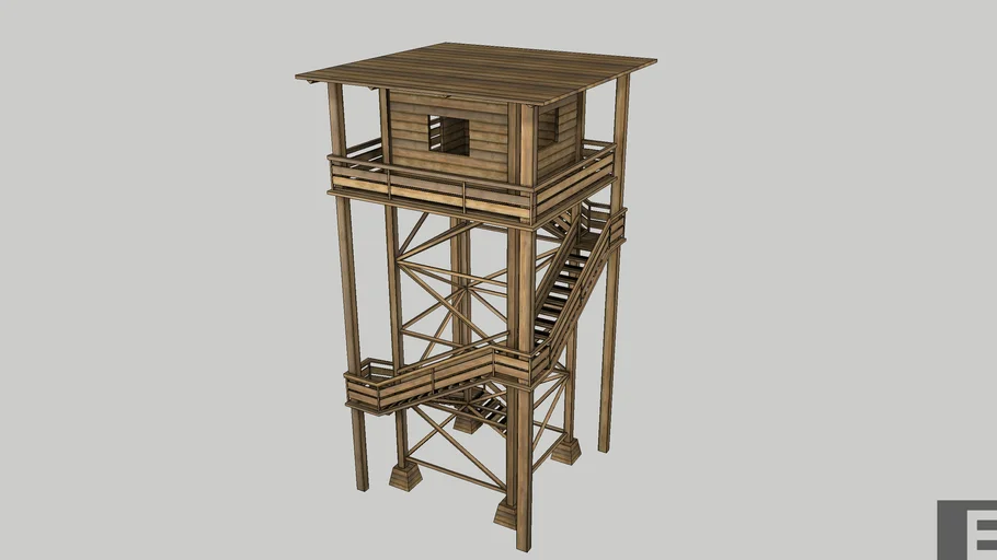 Wood Watch Tower