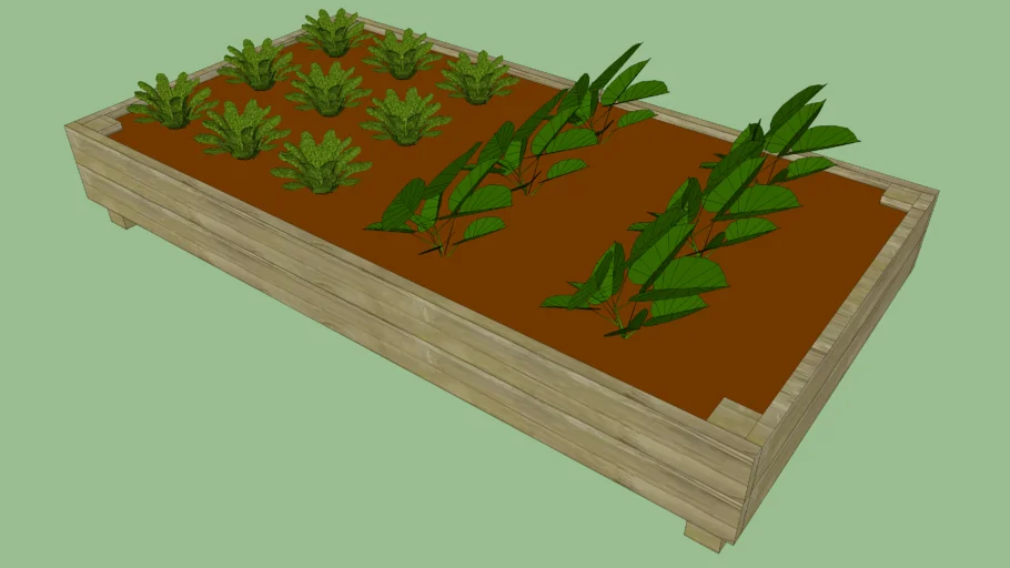 4x8 Raised Garden Bed