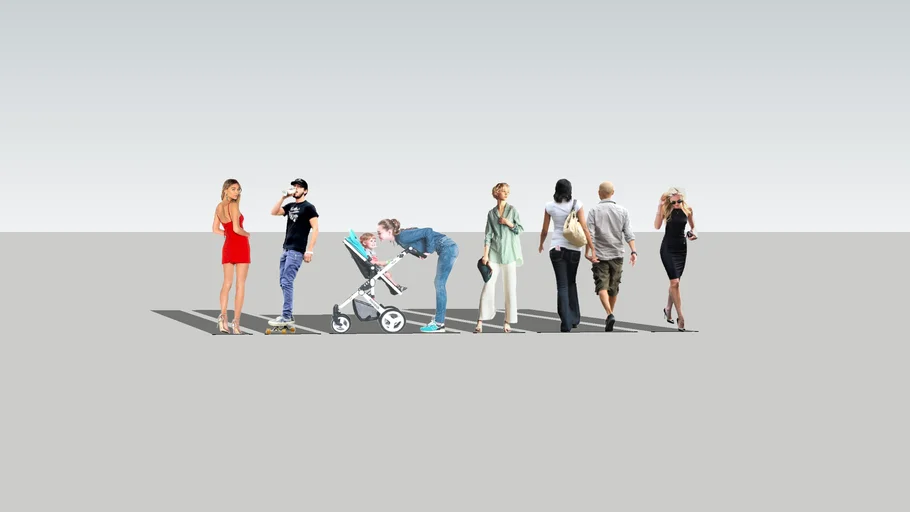 2D people