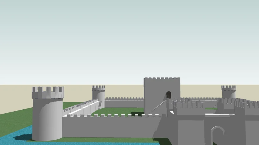 Basic Castle | 3D Warehouse