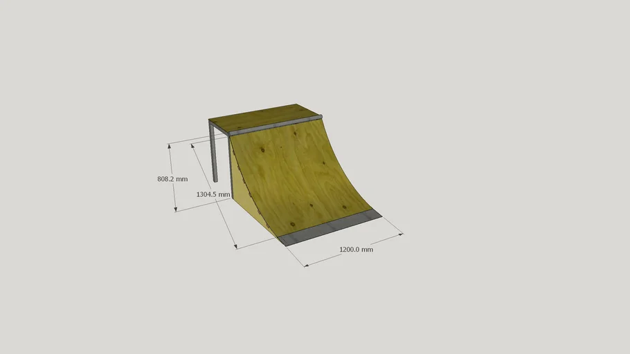 quaterpipe 120x130