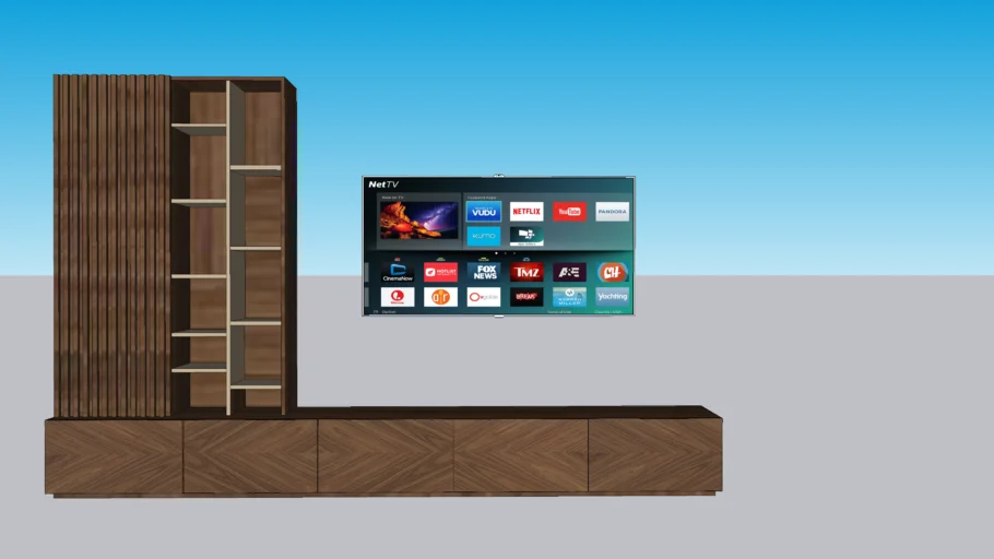 rack tv | 3D Warehouse