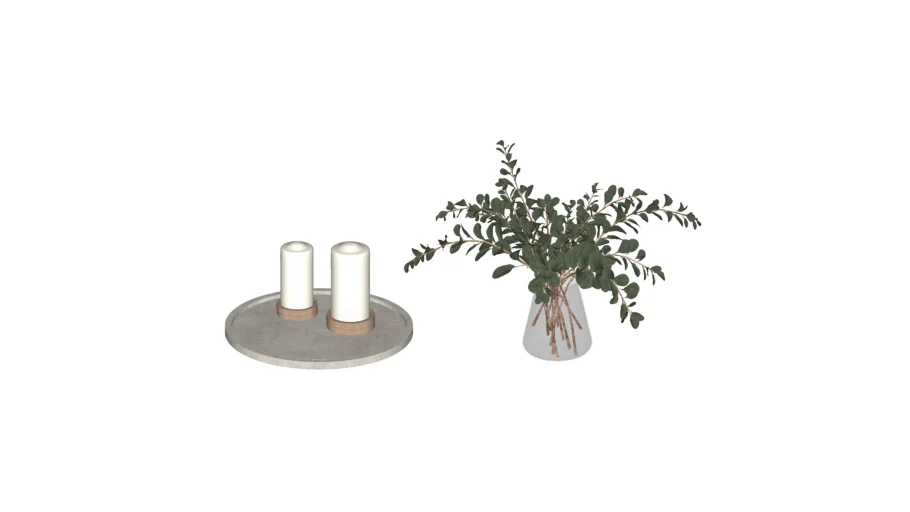 Decoración mesa de centro