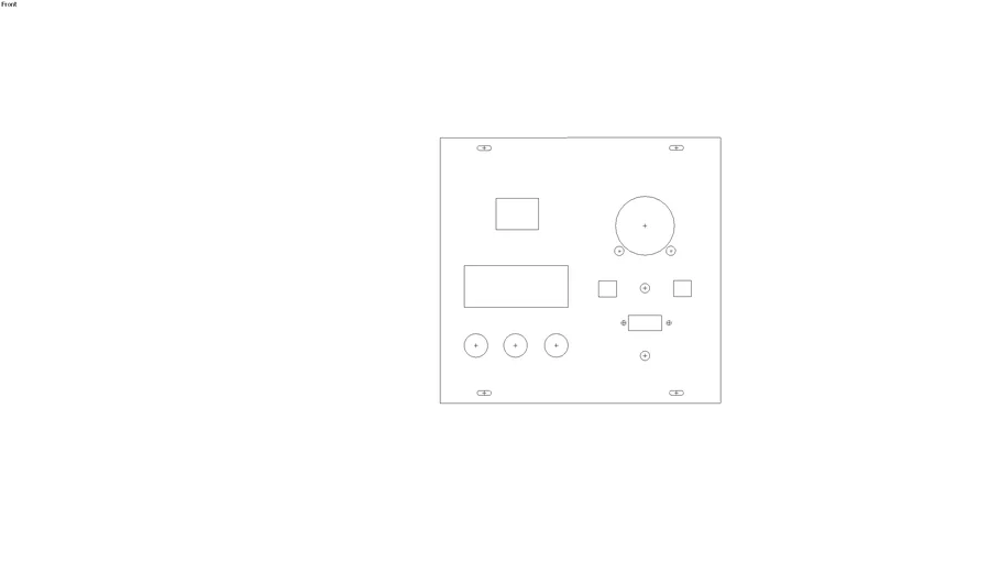 K40-S Operations Control Panel