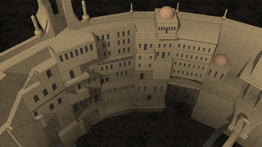 Ancient dwarven city