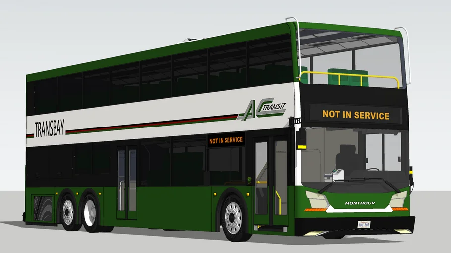 Monthour - Concordia [450DD-LF] (2019) [AC Transit] [Double-Decker Bus]