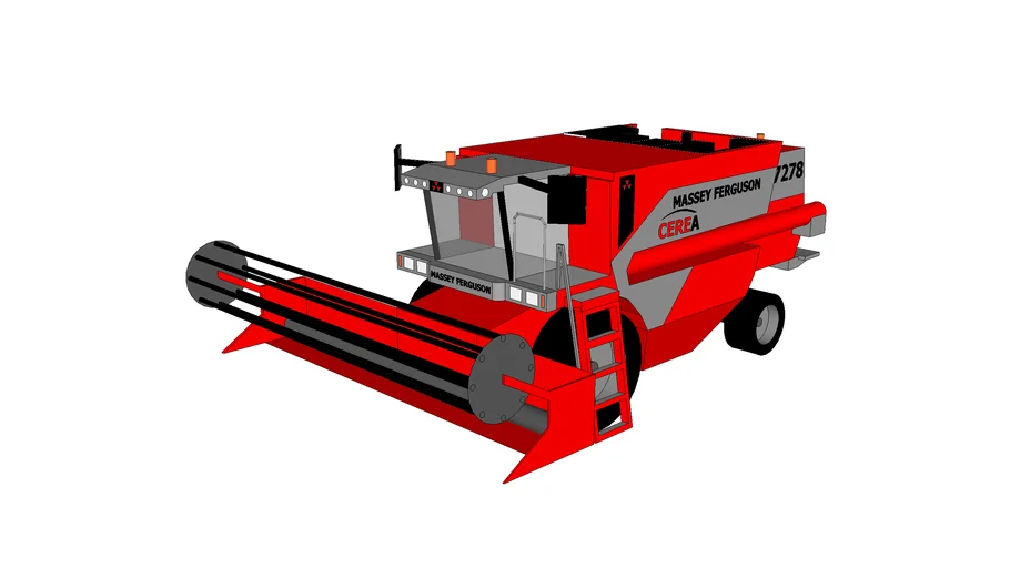 Massey Ferguson combine