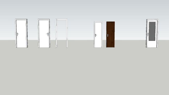 puertas interior 0,725x2,035