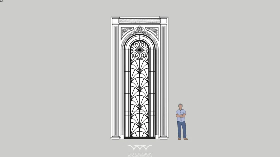 3D Sketch House WC222 Wall Murals