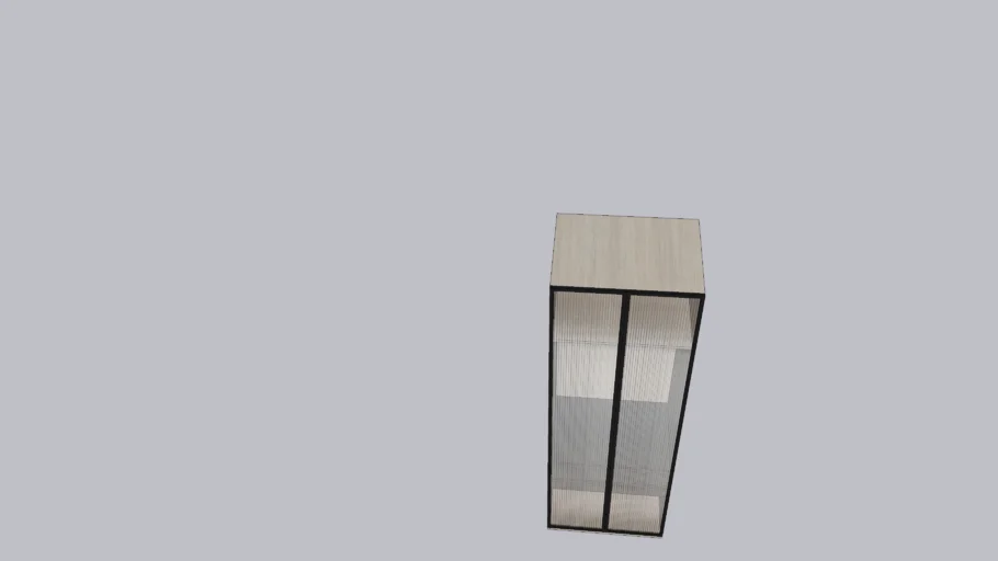FLUTED TALL UNIT