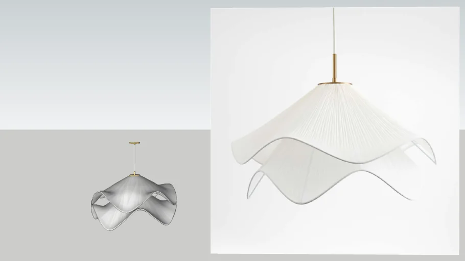 CREATE&BARREL - Lia Pendant Light with Shade