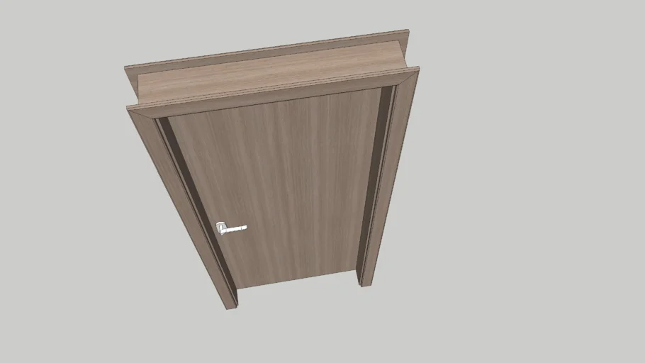 PORTA DE GIRO VÃO 90CM