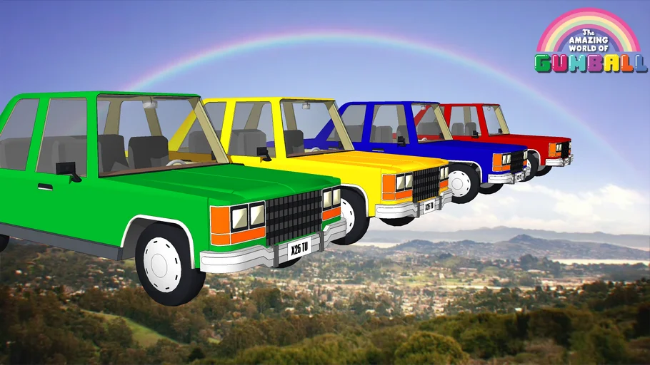 The Amazing World of Gumball Car