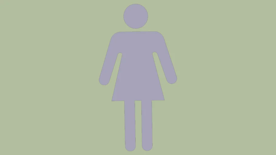 women's bathroom symbol