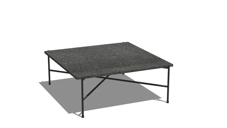 Mesa de Centro Quadrada Granito São Gabriel